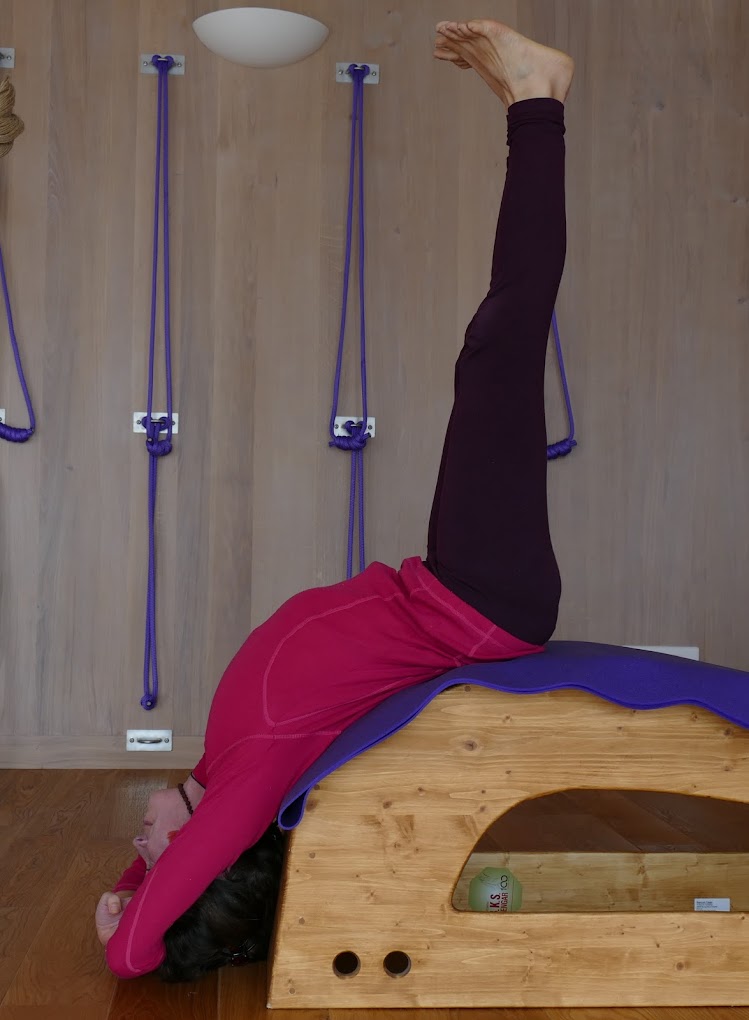 Cours de Yoga Iyengar dans la salle du Centre de Yoga Vallée de Clisson