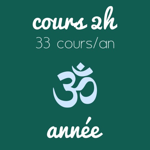 Année - Cours de 2h (33 cours/an)