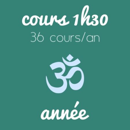 Année - Cours d’1h30 débutants (36 cours/an)