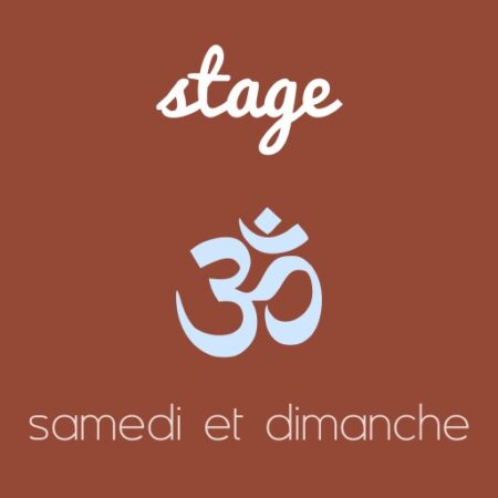 Stage (samedi & dimanche)