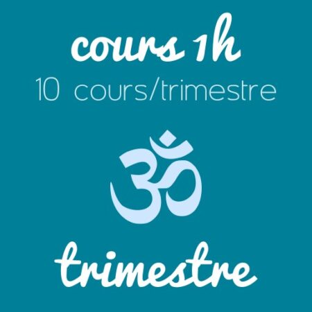 Trimestre - Cours d’1h enfants-ados (10 cours/trimestre)