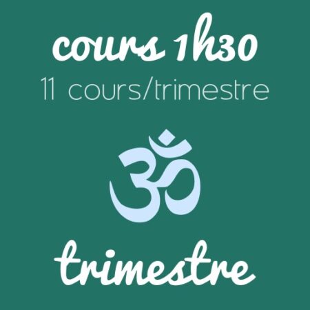 Trimestre - Cours d’1h30 (11 cours/trimestre)