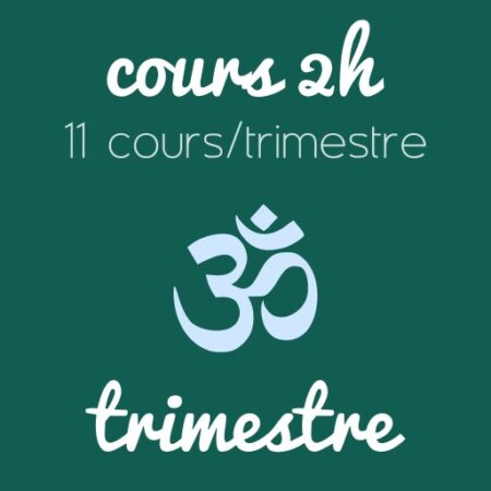 Trimestre - Cours de 2h (11 cours/trimestre)