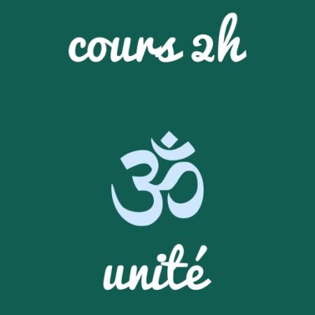 Cours de 2h à l’unité